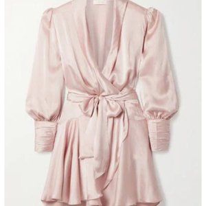 Brand New Zimmermann Silk Wrap Dress Size 1